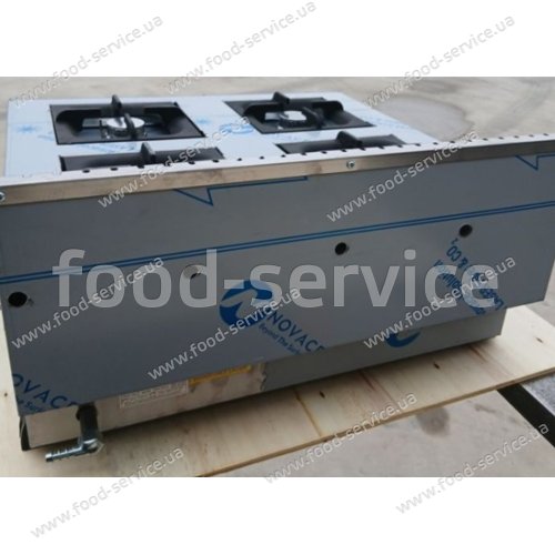 Газова плита 4-х конфорочна Silver 2907-PR LPG без духовки 2907-PR0